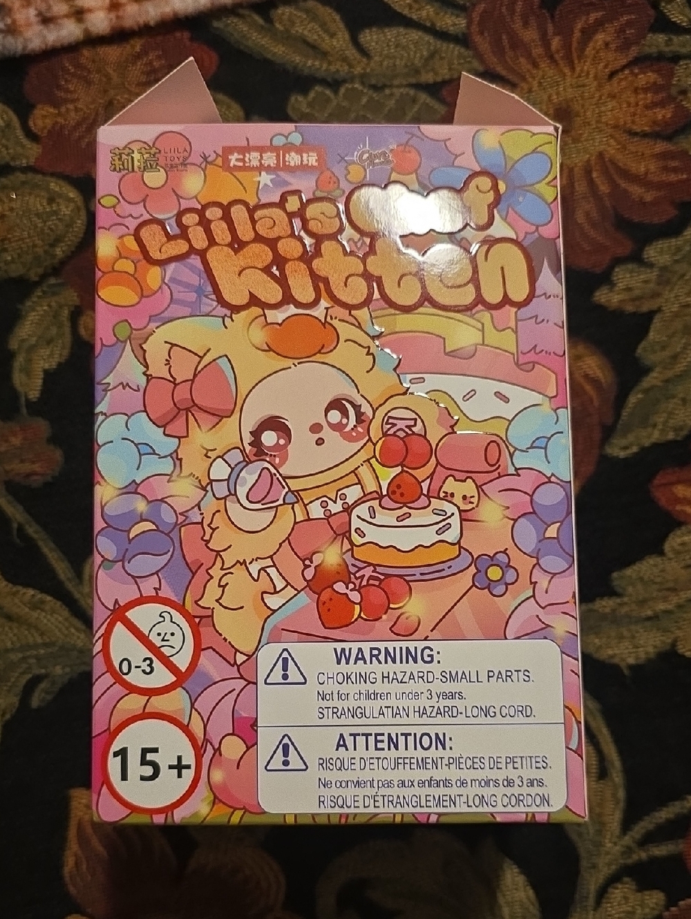 Kawaii Liila's Chef Kitten Collectible Box - Pink Pastel